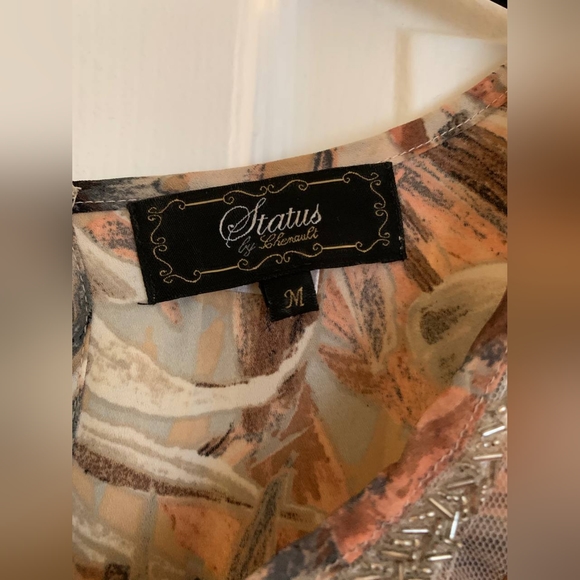 Colorful Chiffon Top - Picture 2 of 2